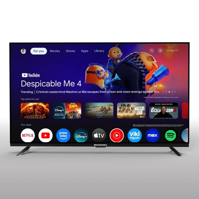 BROADWELL 32" FRL GOOGLE TV 3YR MASTER CARTON Qty: 3